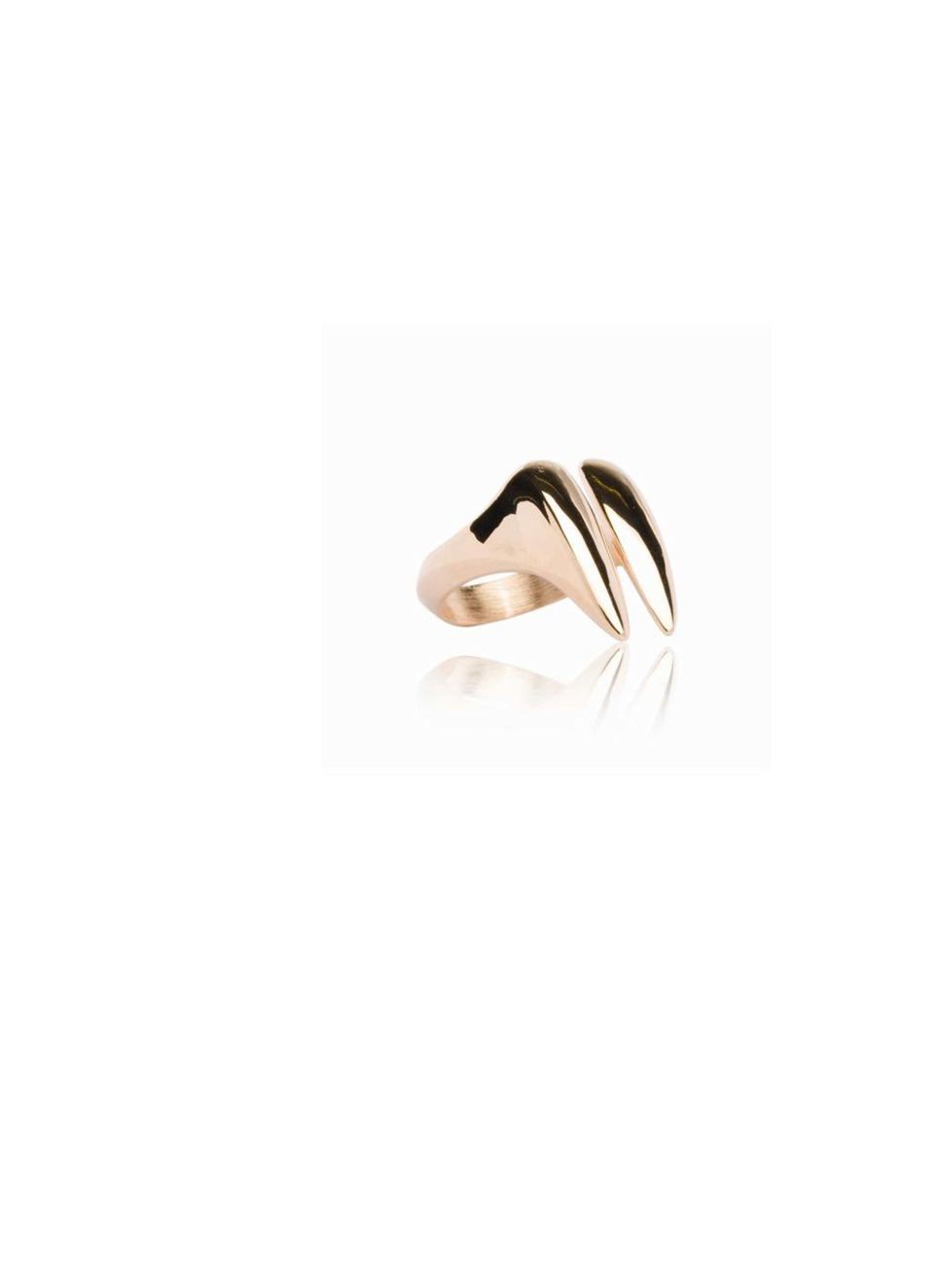 <p>We love the quirky fang design of this rose gold vermeil ring; it's classic, but with an edge - a real forever piece... <a href="http://www.katie-rowland.com/lilith-fang-ring-p/lil15r.htm">Katie Rowland</a> ring, £160</p>
