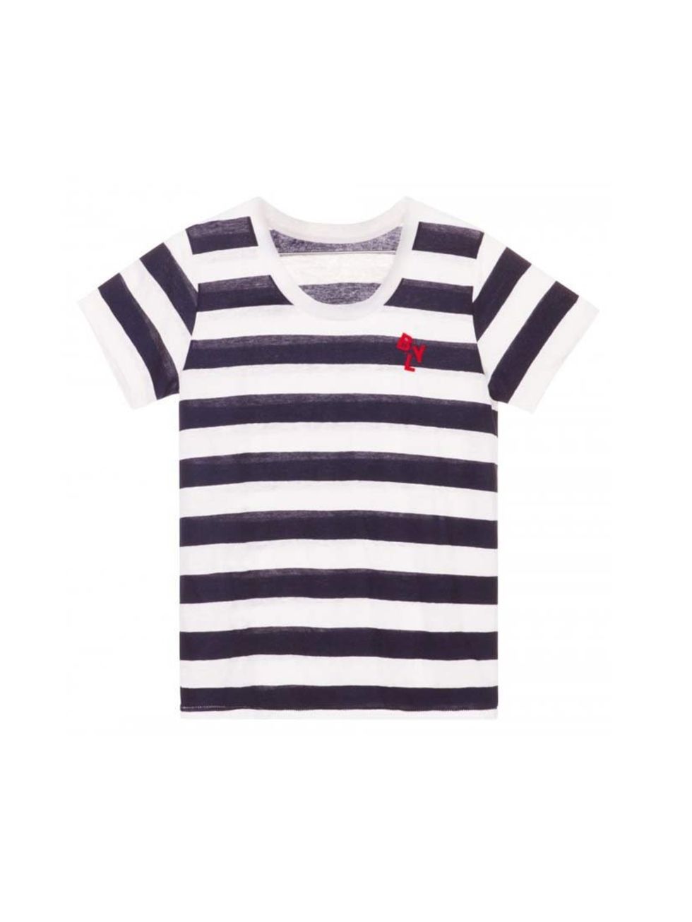 <p>Fashion Assistant Molly Haylor will be seaside-ready in this breton tee.</p><p><a href="http://www.bimbaylola.com/shoponline/product.php?id_product=10197&id_category=551">Bimba y Lola</a> t-shirt, £48</p>
