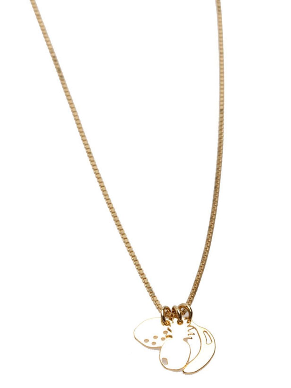 <p><a href="http://www.sabrinadehoff.com/">Sabrina Dehoff</a> charm necklace, from £95</p>