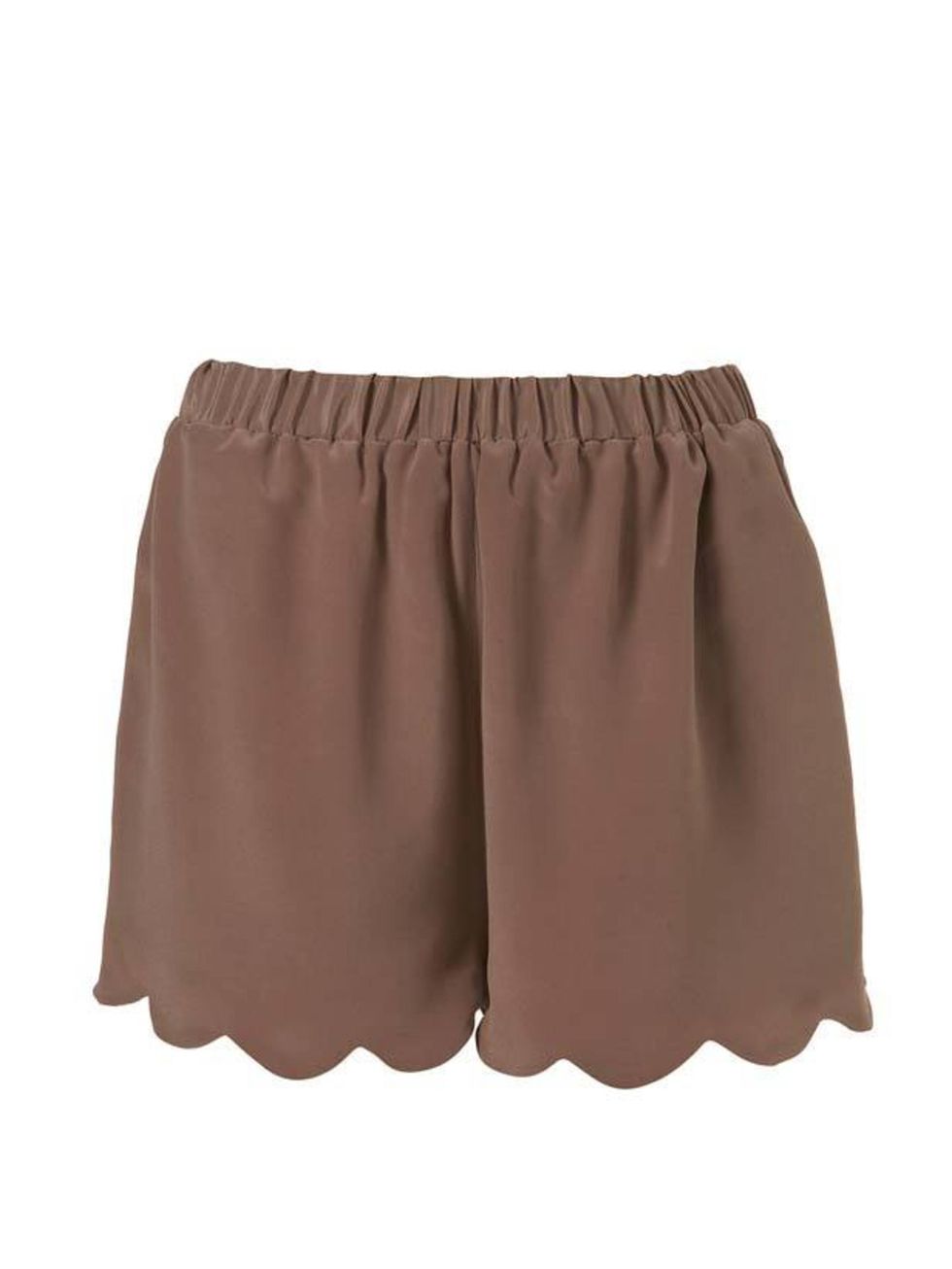 <p>Feminine and sophisticated, these scallop edged shorts tap into the Chloe look we all so love and will see you through to next season<a href="http://www.topshop.com/webapp/wcs/stores/servlet/ProductDisplay?beginIndex=0&amp;viewAllFlag=&amp;langId=-1&a