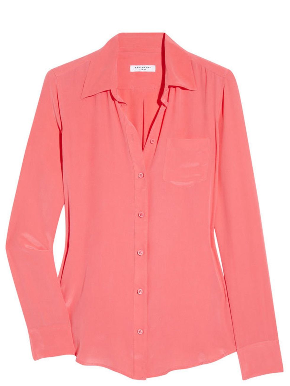<p>Equipment 'Hard Feelings' crepe shirt, £210, available from <a href="http://www.net-a-porter.com/product/113228">Net-A-Porter</a></p>