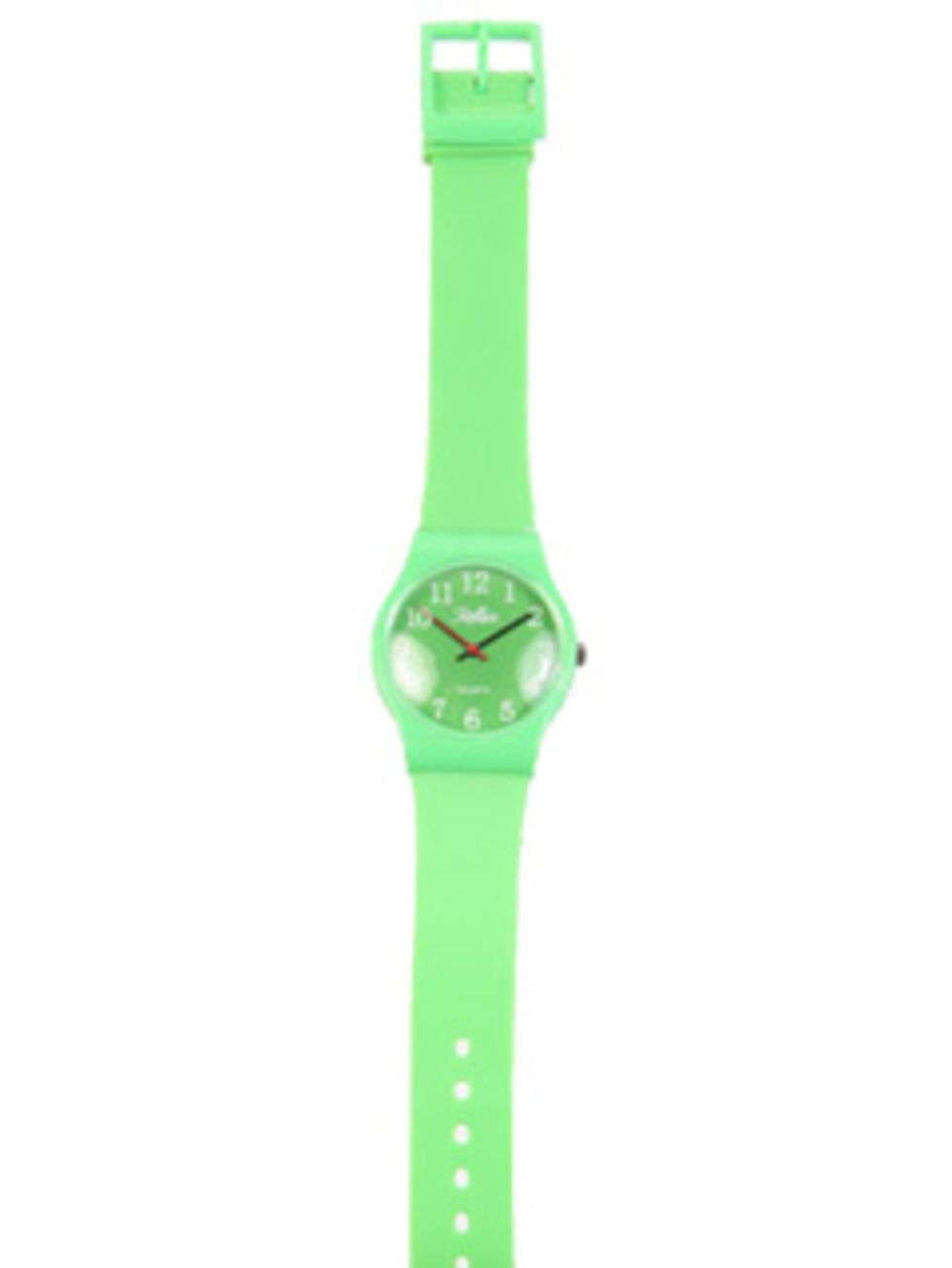 <p><a href="http://www.urbanoutfitters.co.uk/plastic-watch/invt/5769461482008/&amp;bklist=icat,5,shop,womens,womensaccessories,newforspringacc">Urban Outfitters</a> plastic watch, £18, </p>
