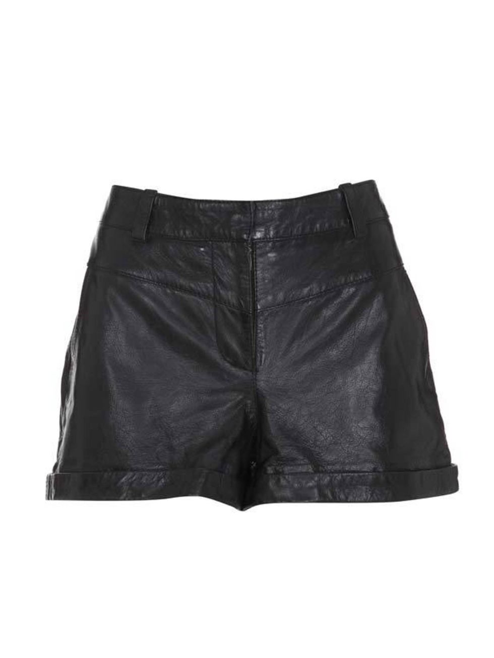 <p>Warehouse leather shorts, £70, for stockists call 0845 122 2251</p>