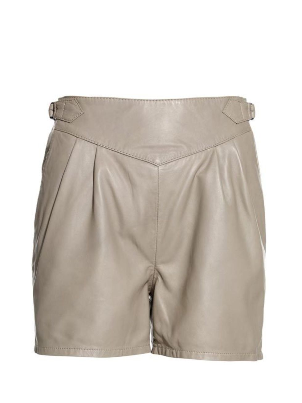 <p> </p><p>Break the mould by swapping your black leather shorts in favour of this spring-appropriate taupe pair. <a href="http://www.reissonline.com/shop/womens/utility_luxe/milla/taupe/">Reiss</a> taupe leather shorts, £150</p>