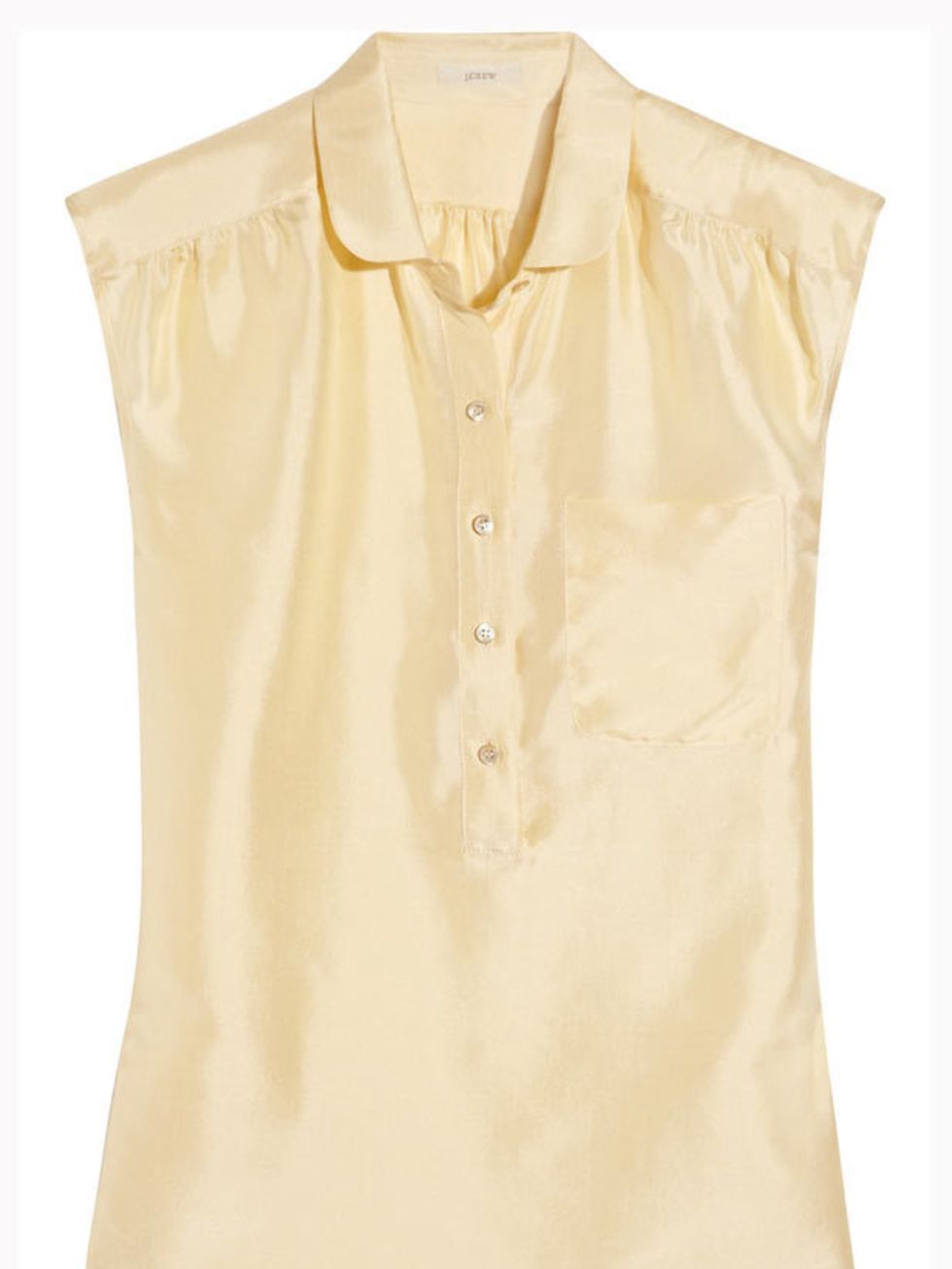 <p>J.Crew silk-taffeta blouse, £70, at <a href="http://www.net-a-porter.com/product/112649">Net-a-Porter</a></p>