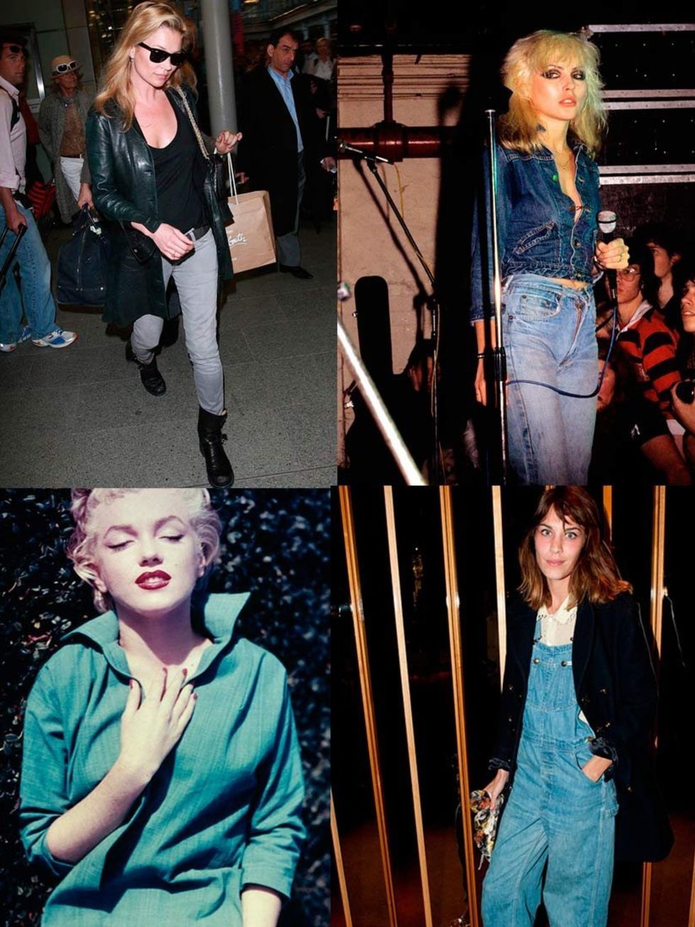 <p>As you may have guessed from our April issue, we love a good bit of <a href="http://www.elleuk.com/fashion/trends/team-elle-tries-out-this-seasons-denim-overalls">denim</a>. And we're not alone - for decades some of our favourite celebrities have been 