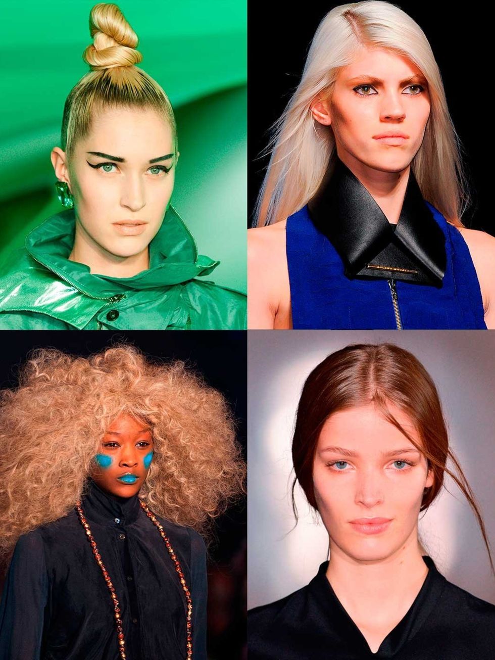 <p>Paris Fashion Week was full of bonkers and brilliant Couture-esque hairstyles. On the flipside there were wearable and incredibly cool hairstyles you'll want to create at home. Here's the lowdown on all the looks...</p>