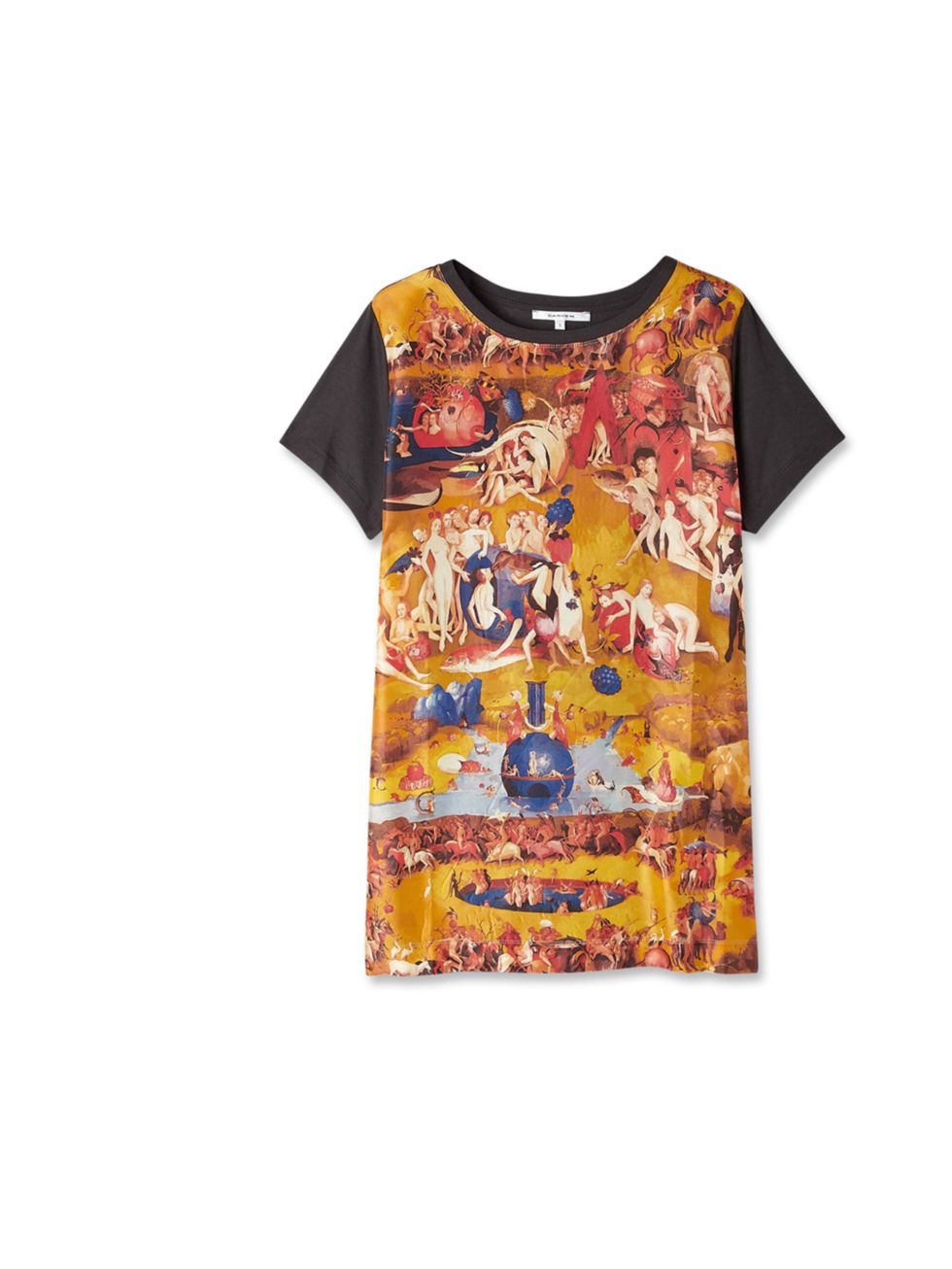 <p>Trust us, everyone needs a statement T-shirt. Worn with denim cut-offs or leather trousers and heels, this Carven number is multi-functional fashion at its best Carven printed silk T-shirt, £145, at My-Wardrobe</p><p><a href="http://shopping.elleuk.co