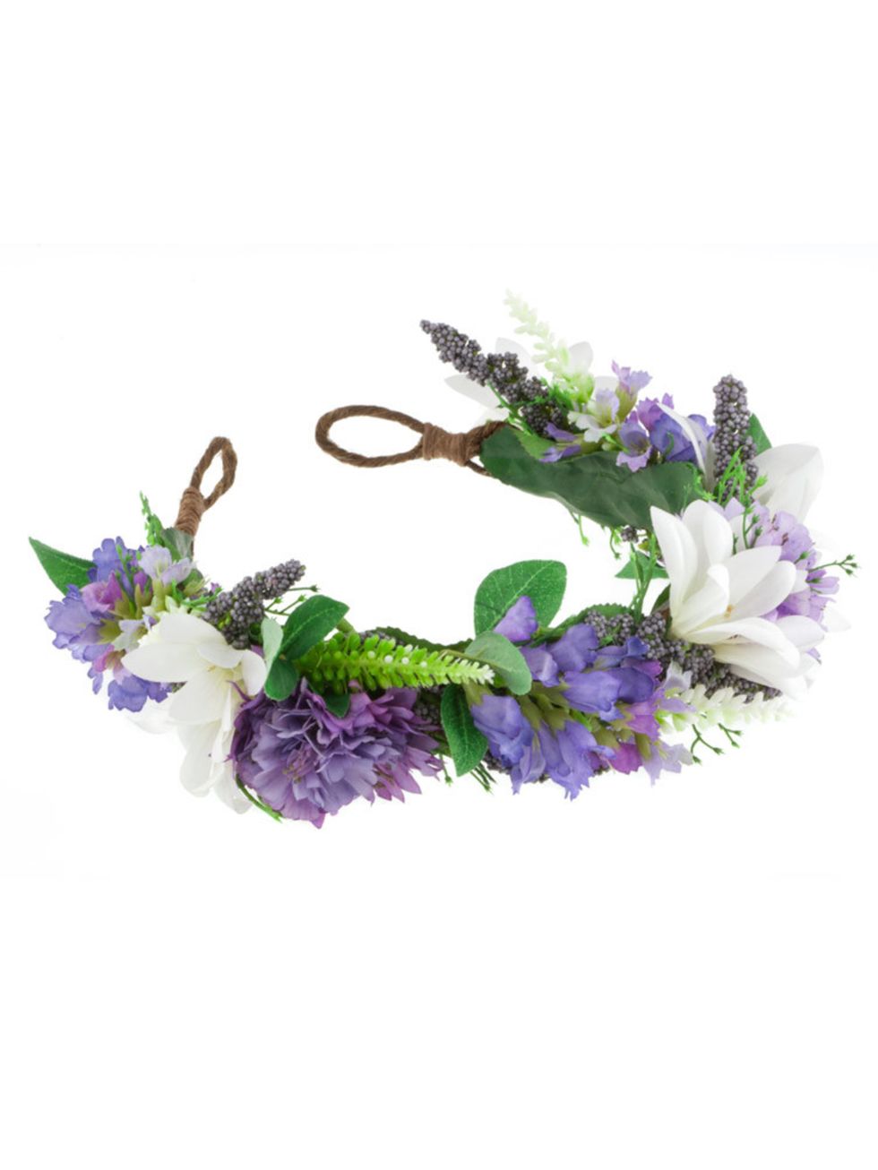 <p><a href="http://www.rocknrose.co.uk/collections/headwear/products/violet-floral-meadow-crown-headband" target="_blank">RocknRose</a> headband, £48 </p>