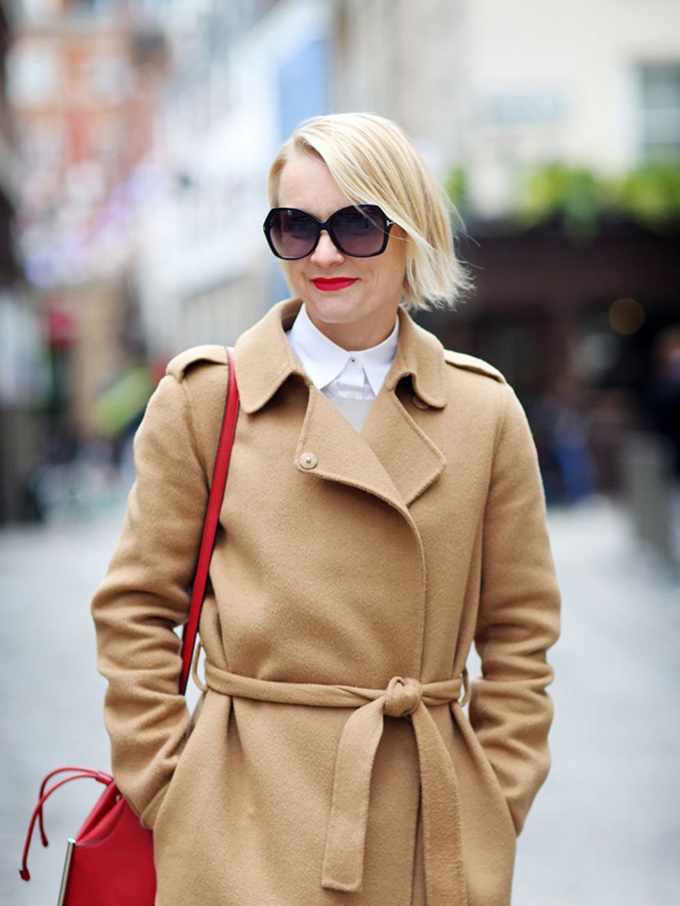 Lorraine Candy, Editor-in-Chief

Joseph coat, Carven bag and Tom Ford sunglasses.