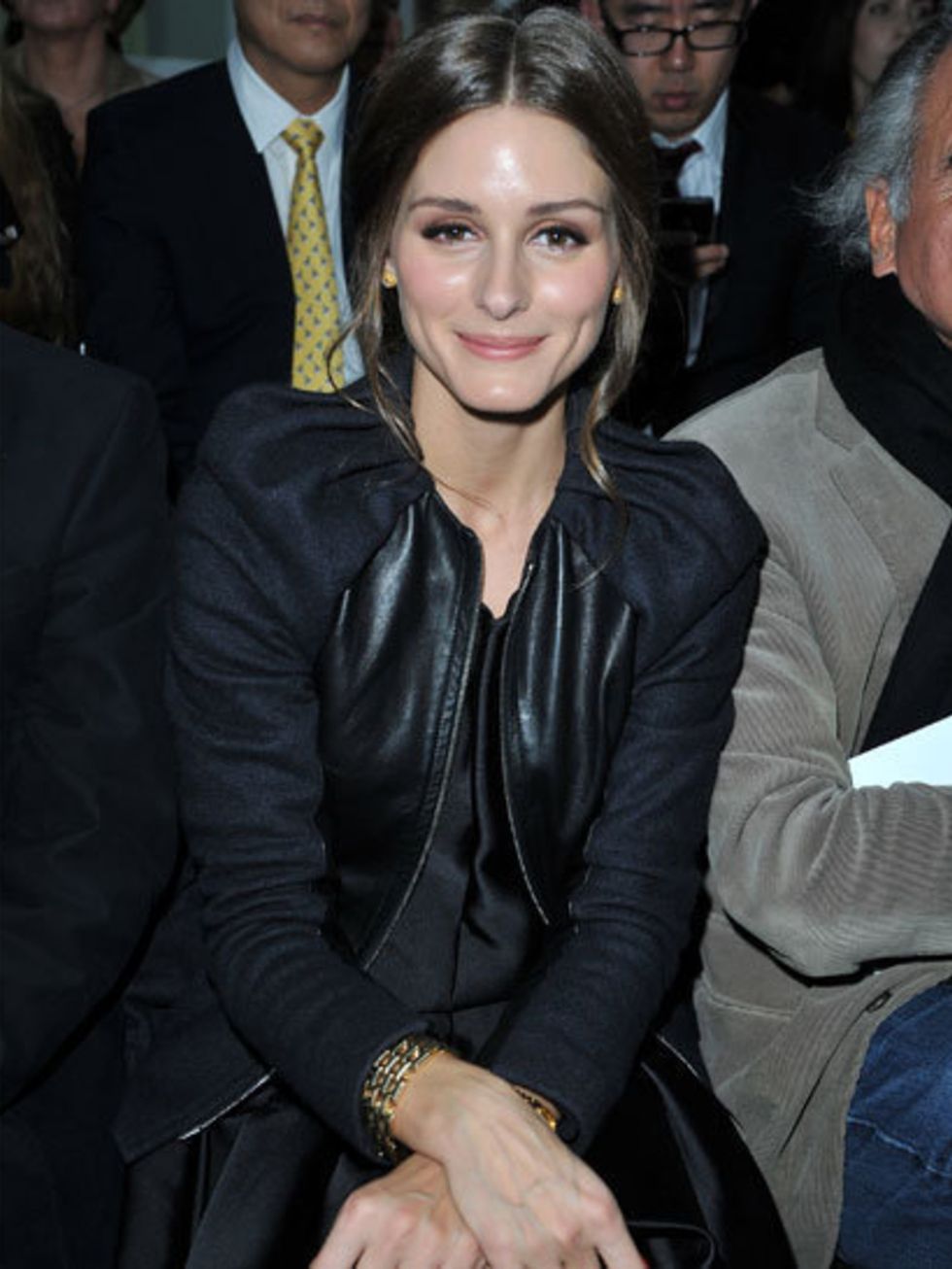 <p>Olivia Palermo Spring Summer 2013 Front Row</p>
