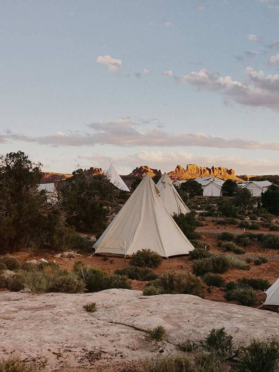 Glamping at Moab Under Canvas