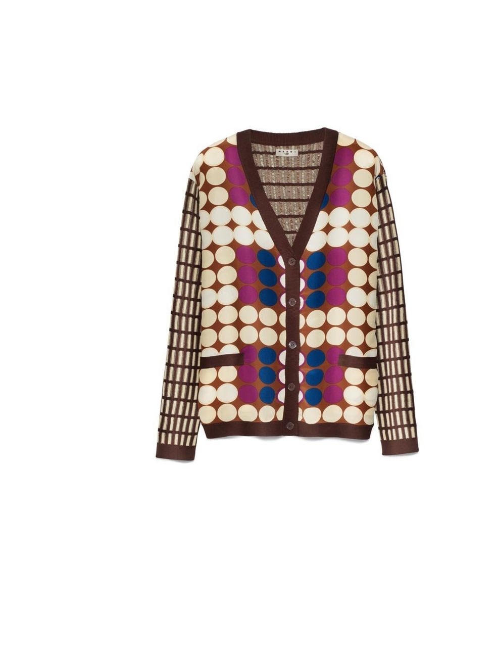 <p><a href="http://www.elleuk.com/fashion/news/sofia-coppola-takes-marni-for-h-m-to-marrakech">Marni for H&amp;M</a> cardigan, £59.99, available at <a href="http://www.hm.com/gb/">H&amp;M</a></p>