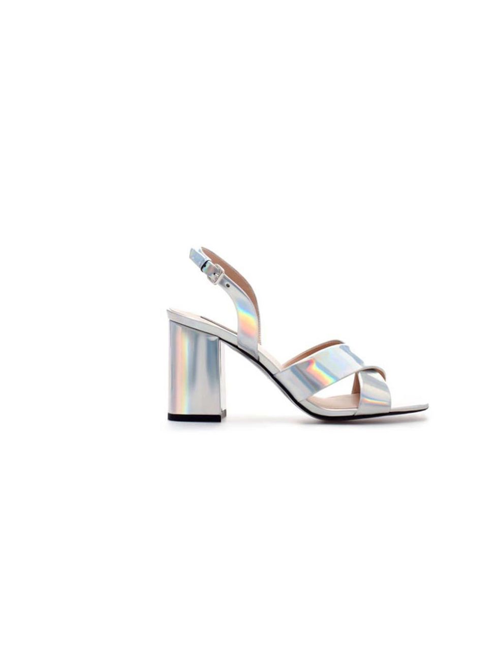 <p>We like these Zara sandals for  many reasons: the metallic colour, the chunky heel which makes them easy to wear and the price.</p><p>Buy them now! £59.99 at <a href="http://www.zara.com/webapp/wcs/stores/servlet/product/uk/en/zara-neu-S2013/358009/118