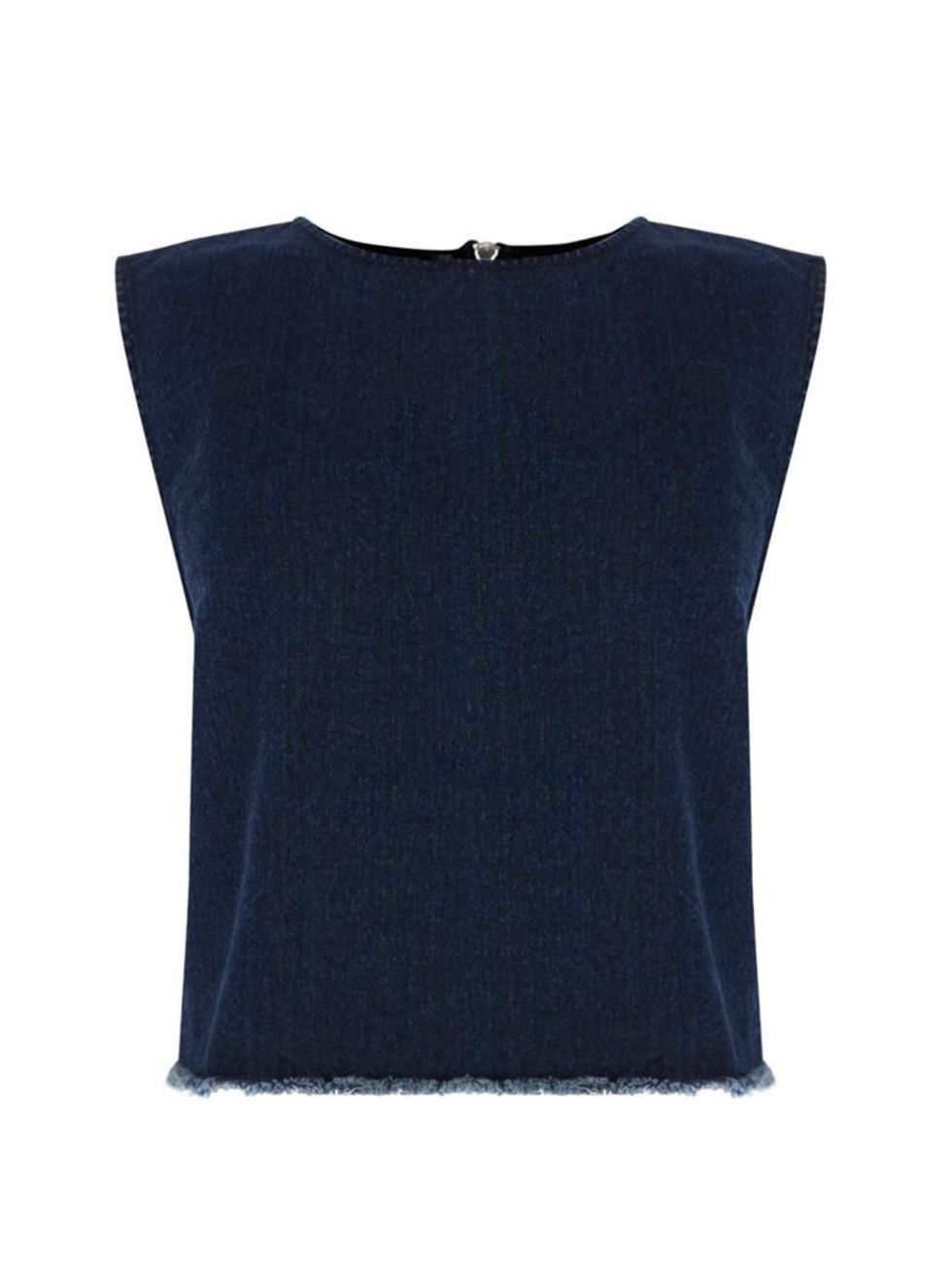 <p>Designer Phoebe Sing will tap into this season's distressed denim trend in this boxy top.</p><p><a href="http://www.warehouse.co.uk/sharp-denim-top/tops-/warehouse/fcp-product/5032985369">Warehouse</a> top, £35</p>