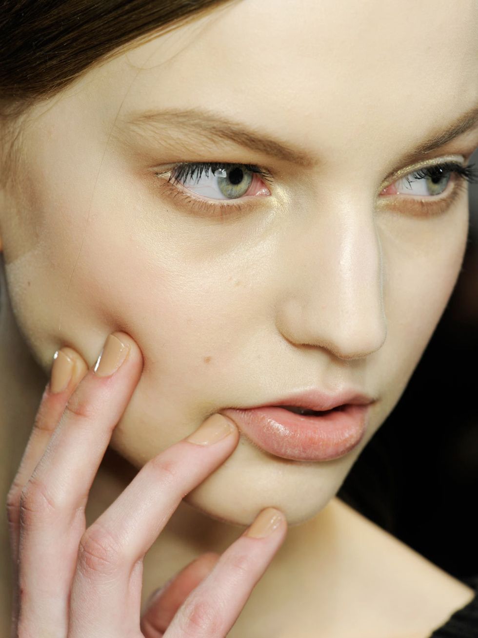 <p>In the nude corner subtle, chic, mannequin-esque manicures were spied at DKNY, Preen and Dior (pictured). Heres the lacquers you need to recreate the catwalk look...</p>