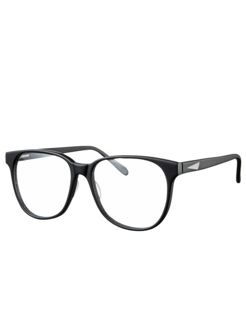 <p><a href="http://www.prismlondon.com/02_newyork_mattblack.html">Prism London</a> New York glasses in matt black, £205</p>