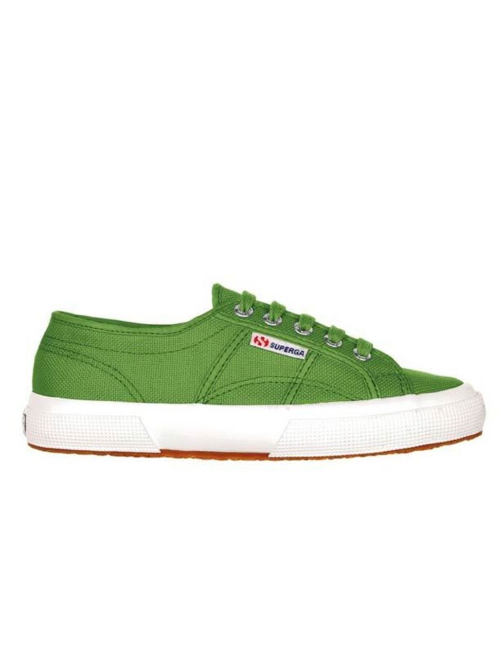 <p>Sienna and Alexa have already given Superga their seal of approval so alternate this green pair with your deck shoes for a colourful take on spring footwear... <a href="http://www.superga.co.uk/">Superga</a> pumps, £40</p>