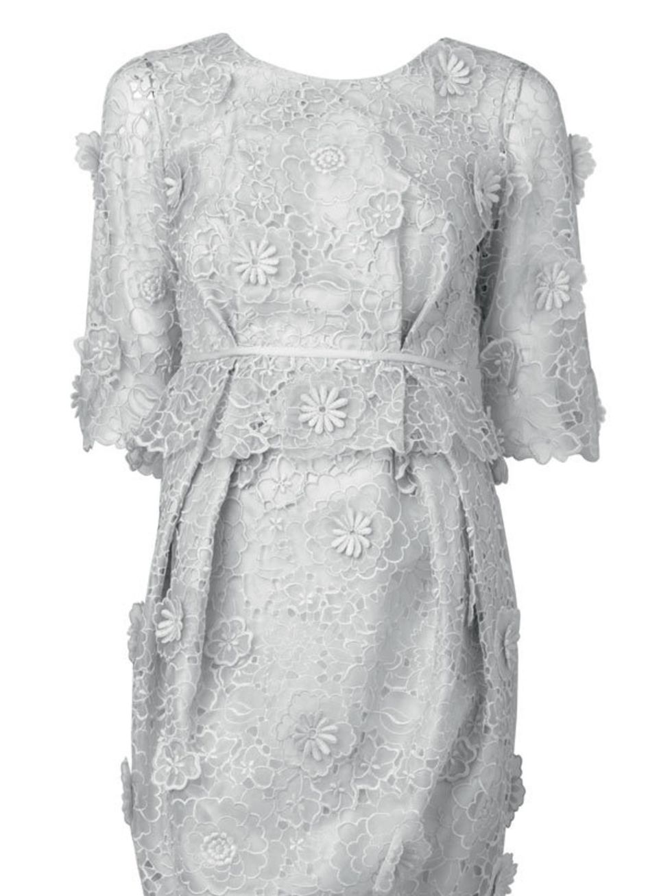 <p>Stella McCartney lace cut out dress, £2,490, at Selfridges, for stockists call 0800 123 400</p>