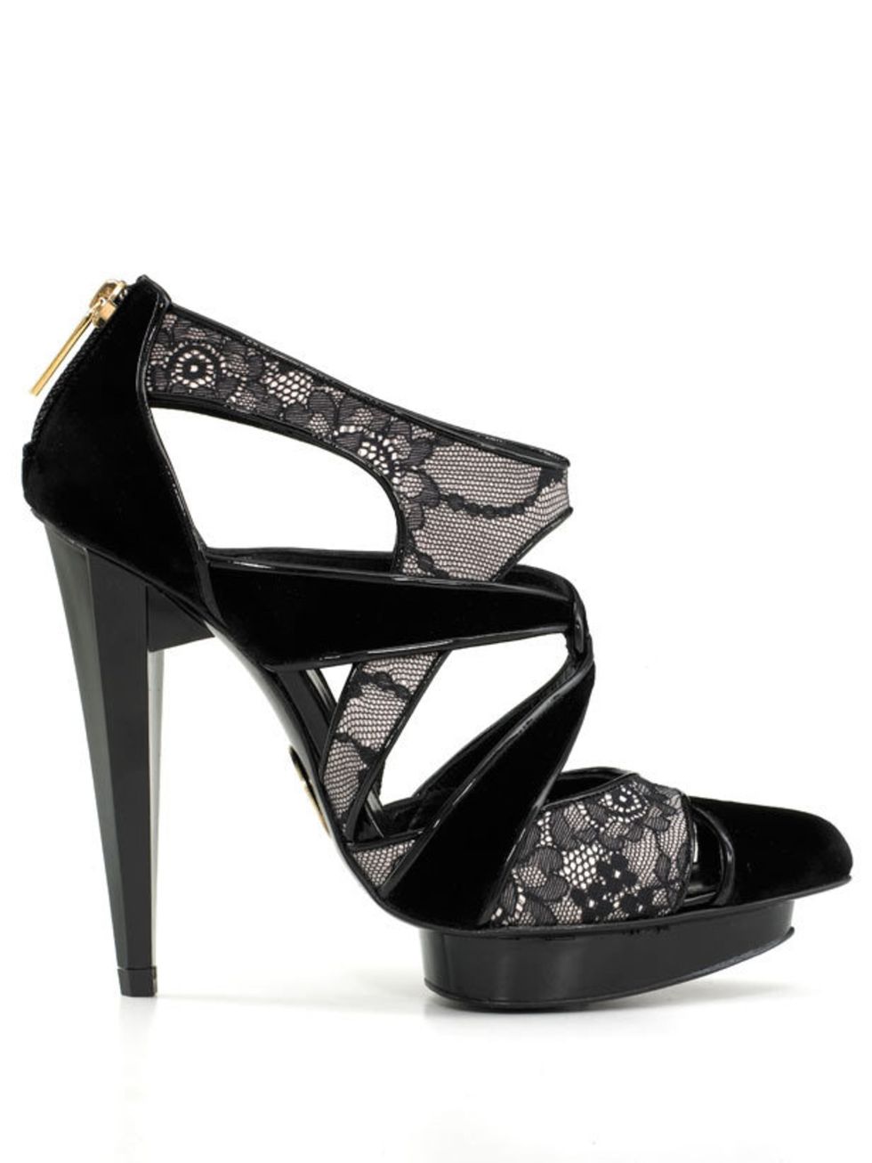 <p><a href="http://www.larabohinc.com/index.php/shoes-1/kinetic-manifesto-shoe-boot-black-lace-velvet-patent.html">Lara Bohinc</a> blace lace &amp; velvet shoe boot, £560</p>