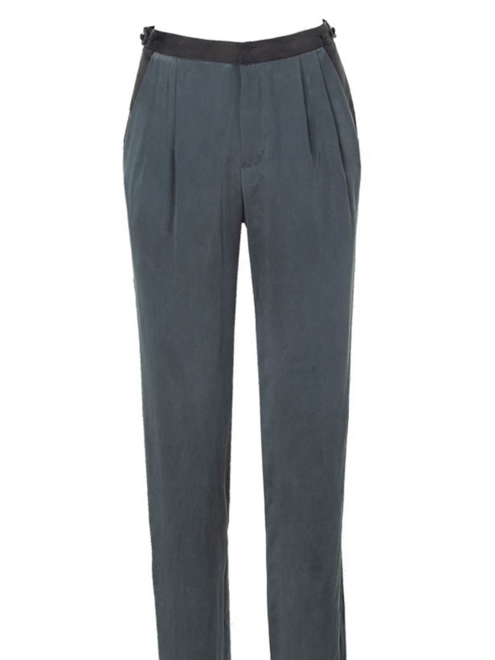 <p>Teatum Jones tuxedo pants, £595, order through the website <a href="">www.teatumjones.com</a></p>