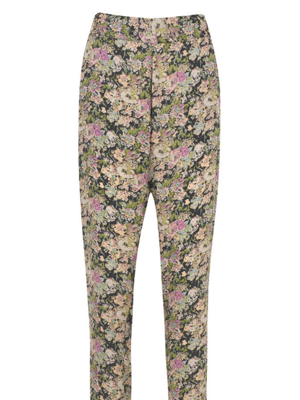 <p>American Retro printed trousers, £139, at Fenwick, for stockists call 0207 629 9161</p>