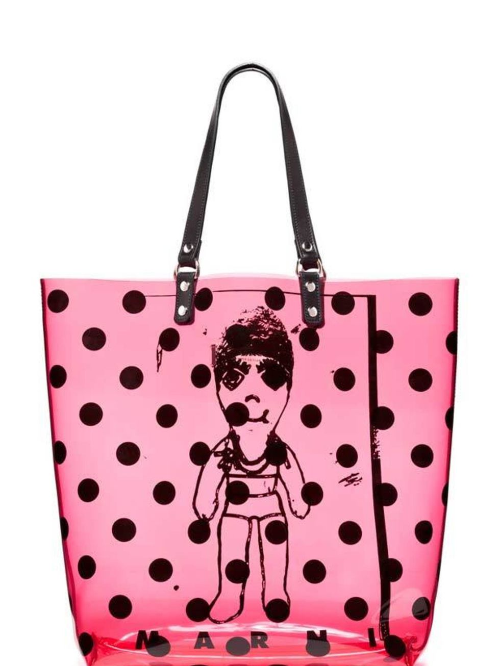<p>Marnis plastic bag collection has just hit stores - the perfect way to add a fun twist to your summer style... Marni pink PVC shopping bag, £160, at <a href="http://www.thecorner.com/">Thecorner.com</a></p>