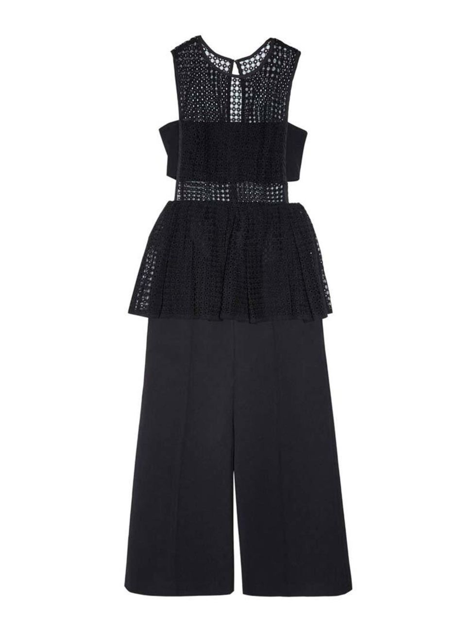 <p>This dress/jumpsuit hybrid is the answer to any tricky dress code this summer. Cocktail? Why, of course. Black tie? Just add courts.</p>

<p><a href="http://www.elleuk.com/fashion/what-to-wear/elle-edits-jumpsuits-how-to-wear" target="_blank">Check out