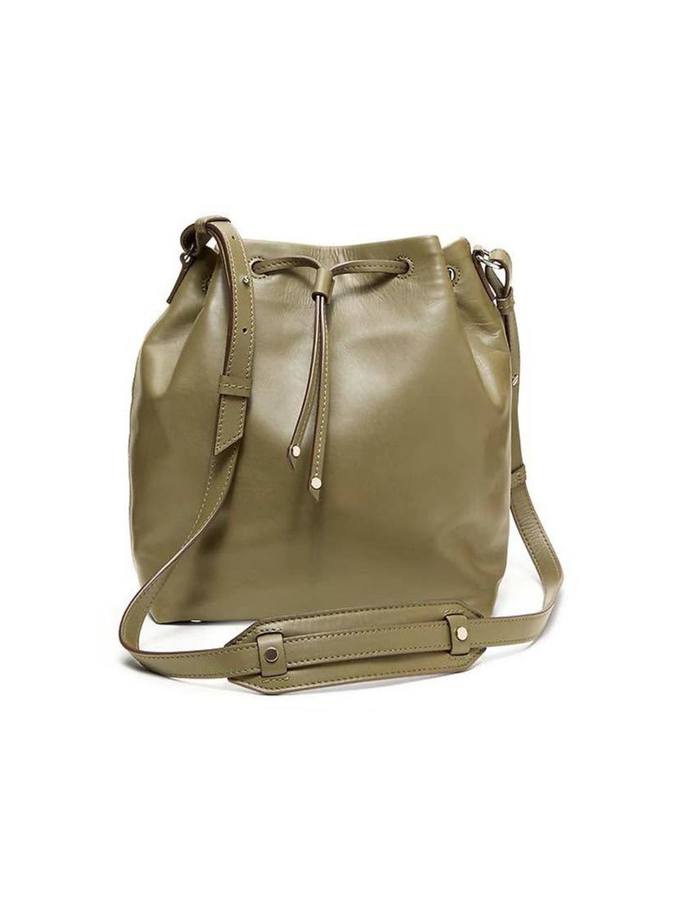 <p>This bucket bag is Executive Fashion and Beauty Director Kirsty Dale's latest buy.</p>

<p><a href="http://bananarepublic.gap.co.uk/browse/product.do?cid=1004098&vid=1&pid=000506038SB15-18530" target="_blank">Banana Republic</a> bag, £89.50</p>