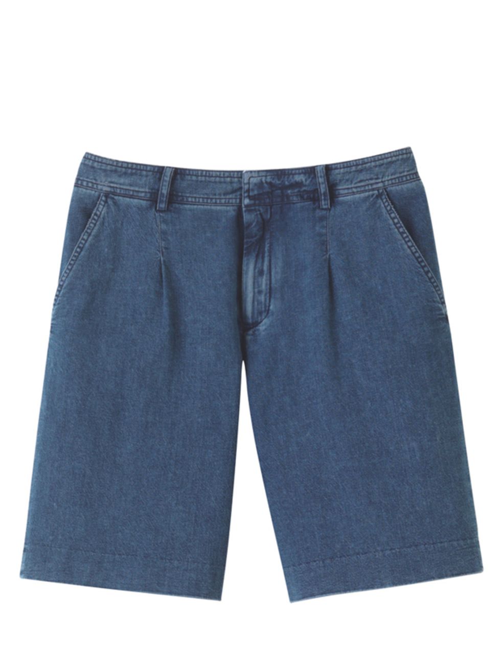<p>A.P.C. washed denim shorts, £125, for stockists call 0207 729 7727</p>
