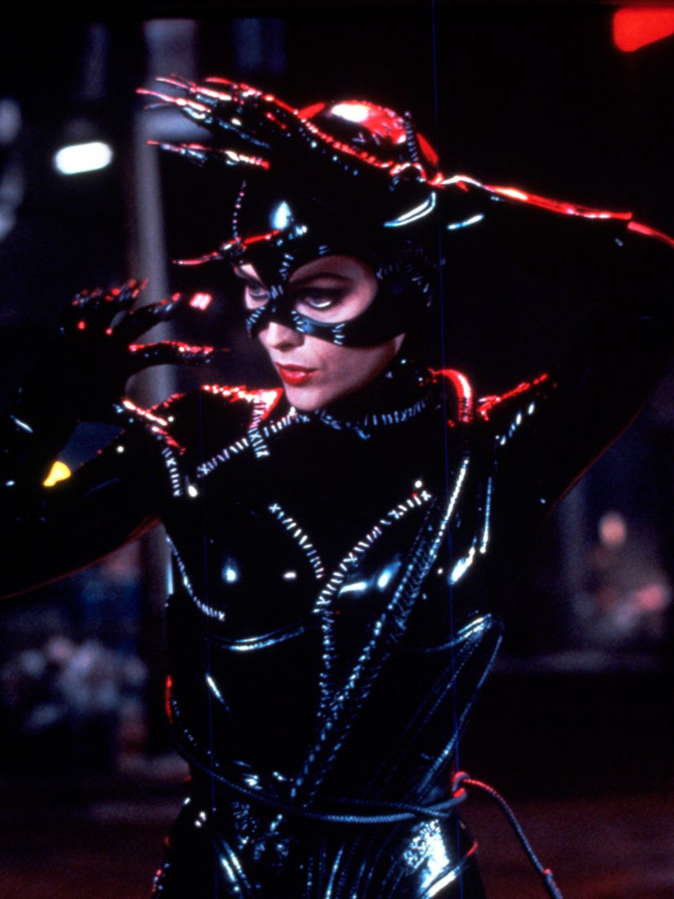 <p>Michelle Pfeiffer as Catwoman in Batman Returns </p>