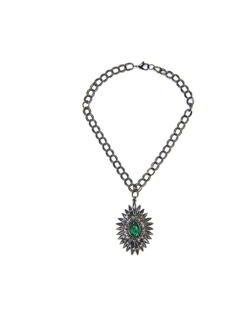 <p>Mango Touch Crystal embellished maxi pendant choker £29.99 from <a href="http://shop.mango.com/GB/p0/mango/accessories/jewellery/touch---crystal-embellished-maxi-pendant-chocker/?id=76637669_02&amp;n=1&amp;s=accesorios.bisuteria&amp;ie=0&amp;m=&amp;ts=