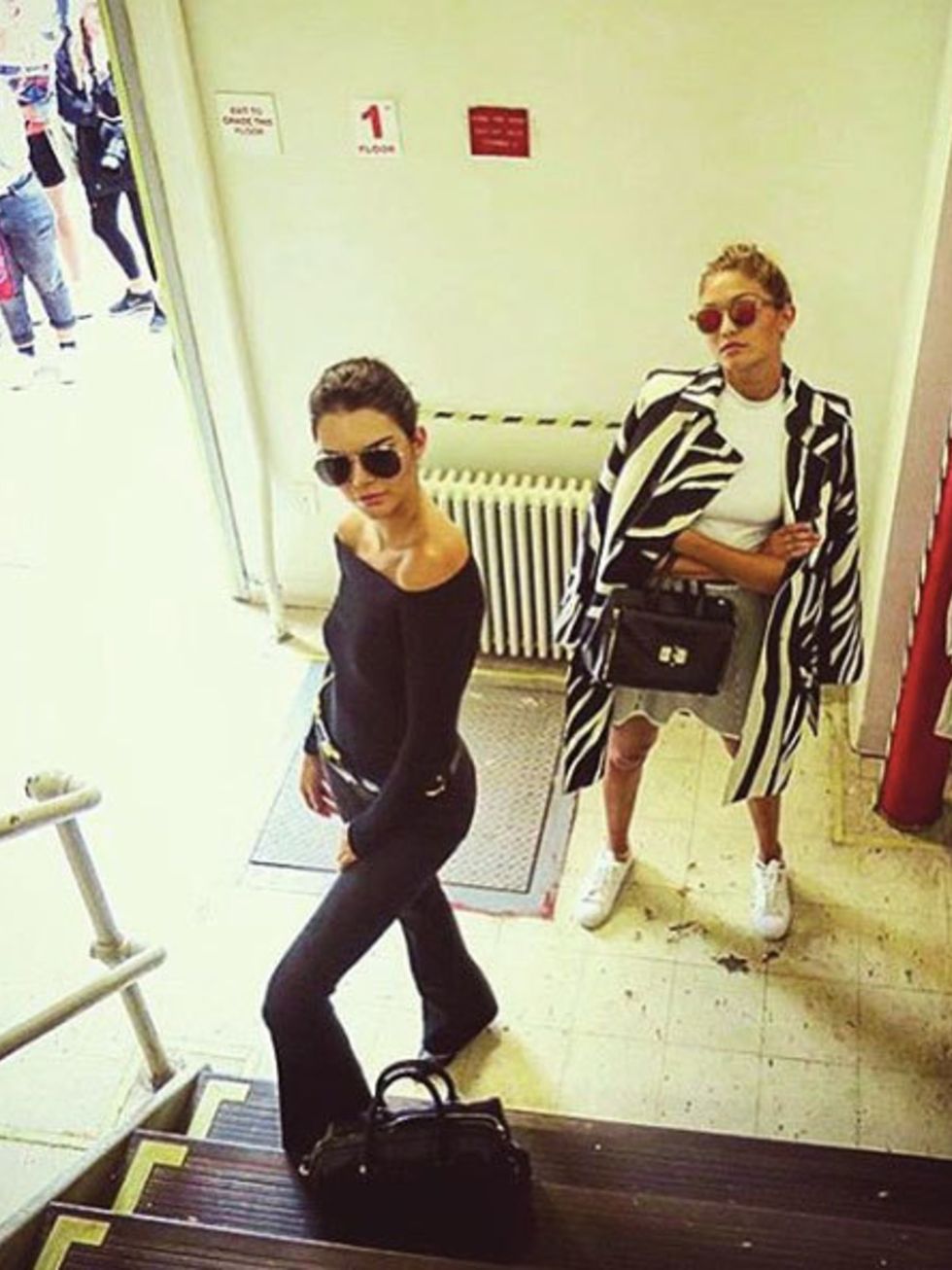 The pair hit SS16 NY Fashion Week
