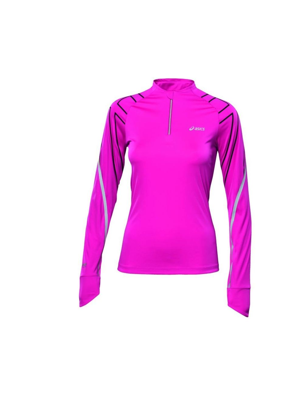 <p><a href="http://www.asics.co.uk/Shop/Women/AKASHI-LONG-SLEEVE-HALF-ZIP-TOP/p/0010174184.0692">Asics Akashi Long-sleeve Half-zip Top, £45.50</a></p><p>Not only is this top in the sale (it was originally £65) it keeps you warm and dry, protects from UV r