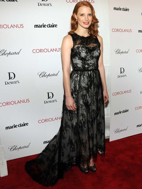 Jessica Chastain's style file