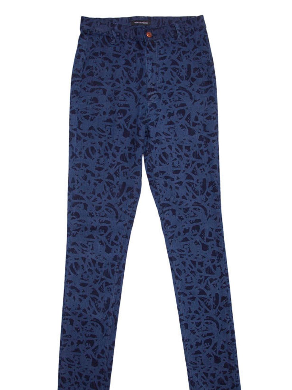 <p>Won Hundred 'Aime' printed jean, £110, at Urban Outfitters, for stockists call 0203 219 1944</p>