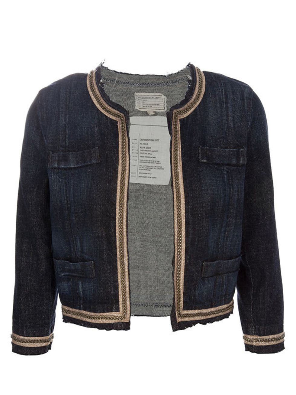 <p>Current Elliott cardigan jacket, £574, at <a href="http://www.farfetch.com/shopping/women/current-elliott/item10083682.aspx">farfetch.com</a></p>