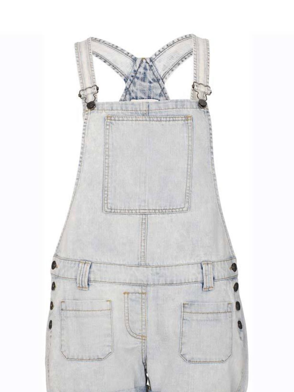 <p><a href="http://www.riverisland.com/Online/women/playsuits--jumpsuits/light-denim-chelsea-girl-dungarees-604276">River Island</a> light denim dungarees, £35</p>