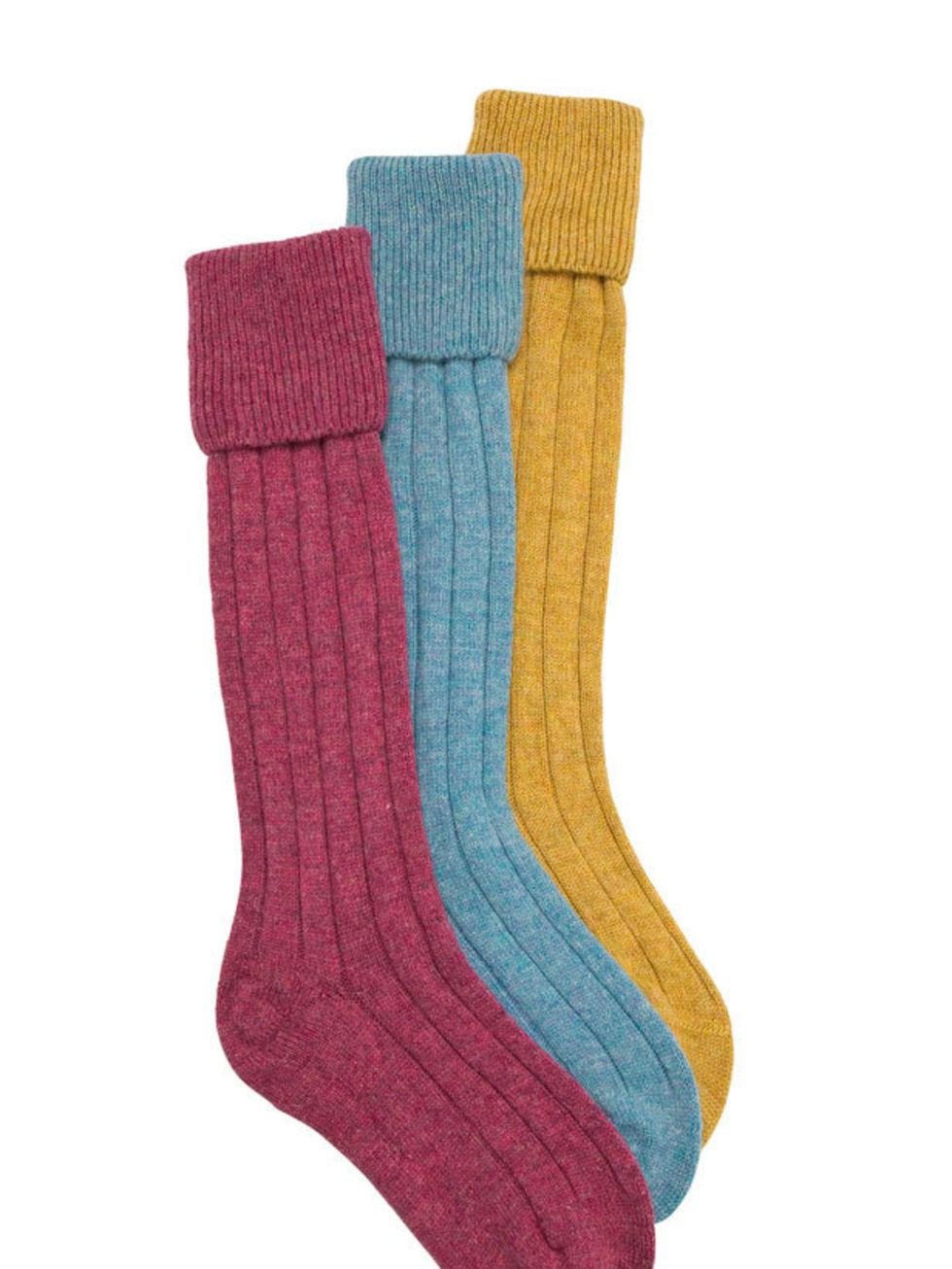 <p>Pantherella cashmere socks, £24.50, at <a href="http://www.woodsofshropshire.co.uk/shop/mens-socks/socks/cashmere-socks">woodsofshropshire.co.uk</a></p>