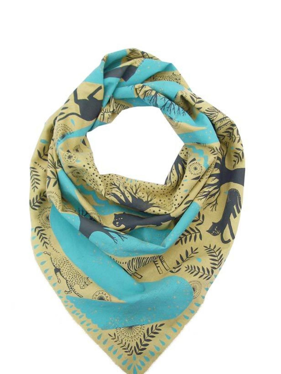 <p>Glastonbury and Hop Farm are imminent, making festival packing the hot topic in ELLE towers. So if you want to inject a quirky edge to your Wellington and Barbour combo then add this Bonbi scarf to your backpack<a href="http://www.bonbiforest.com/">Bo
