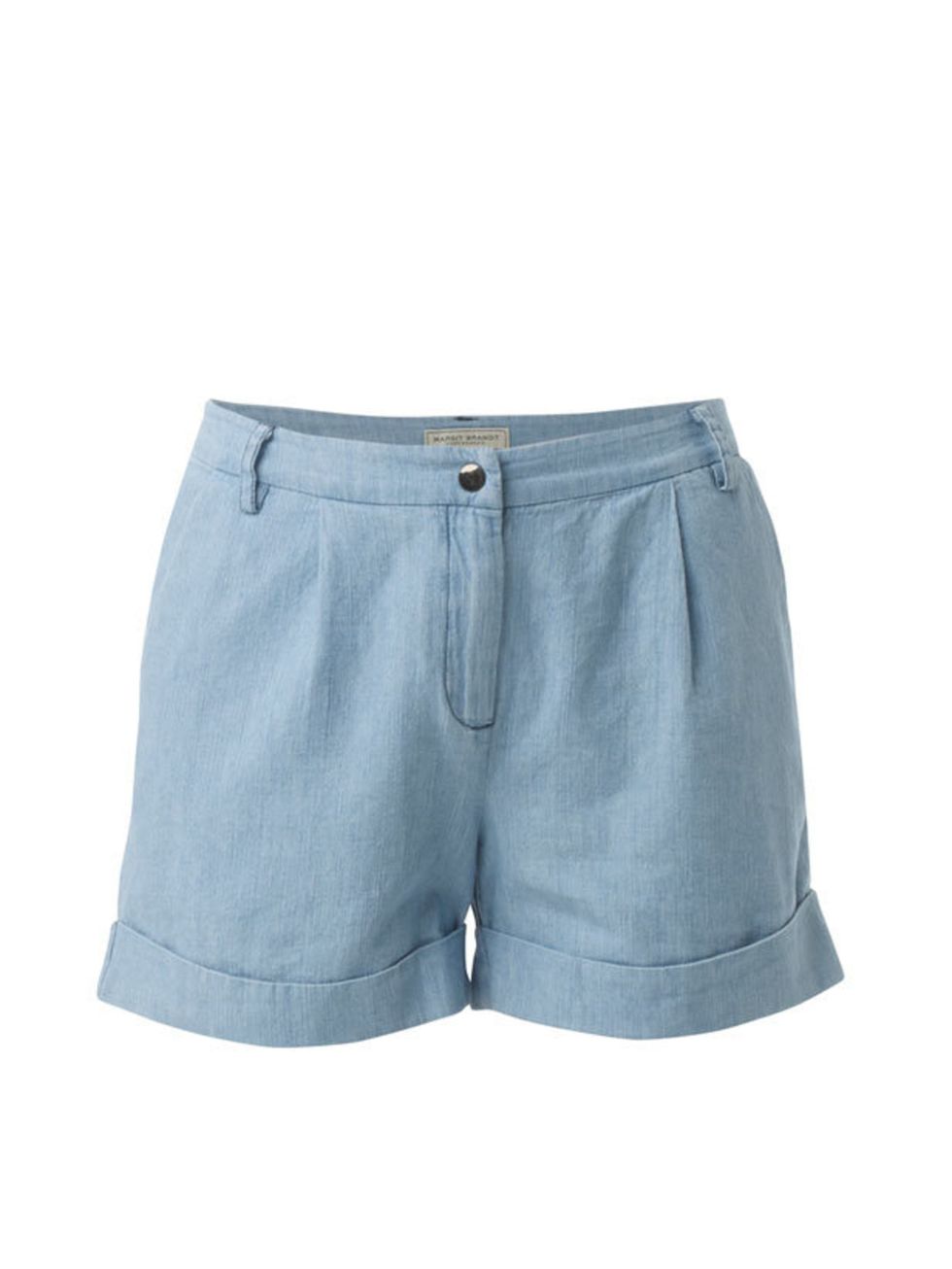 <p>Relatively unknown label Margit Brandt offers up covetable Danish denim with a retro twist. Our favourite piece? These chambray shorts Margit Brandt chambray denim shorts, £45, at monicaandjoe.co.uk</p>
