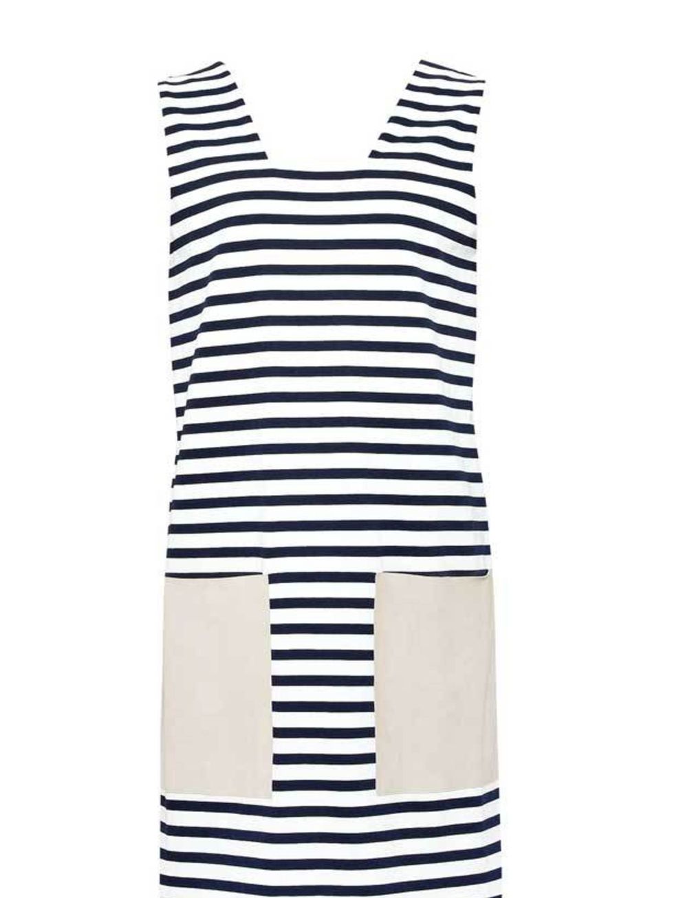 <p>COS adds its quirky Swedish design to a classic Breton stripe and creates an instantly covetable dress that youll wear all summer long <a href="http://www.cosstores.com/gb/site/home__start.nhtml">COS</a> leather pocket stripe dress, £55</p>