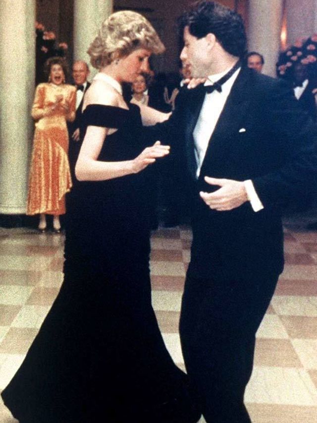 <p>Back in 1985 <a href="http://www.elleuk.com/fashion/special-features/bridal-icons">Princess Diana</a> made headlines on a visit to the White House when she hit the dancefloor with none other than Mr Saturday Night Fever himself, John Travolta. And yest