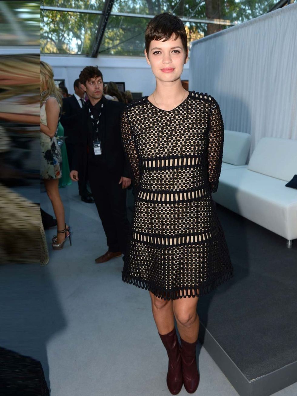 <p><a href="Pixie%20Geldof%20wearing%20Chloe%20to%20the%20Glamour%20Magazine">Pixie Geldof</a> wearing Chloe to the Glamour Magazine's Women of the Year Awards, London, June 2013. </p>