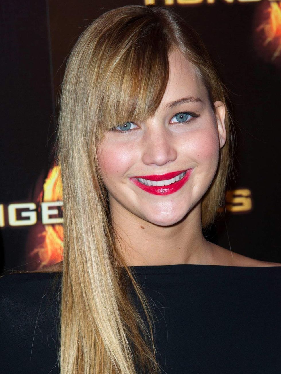 <p>Jennifer Lawrence at the Hunger Games premiere, Paris</p>