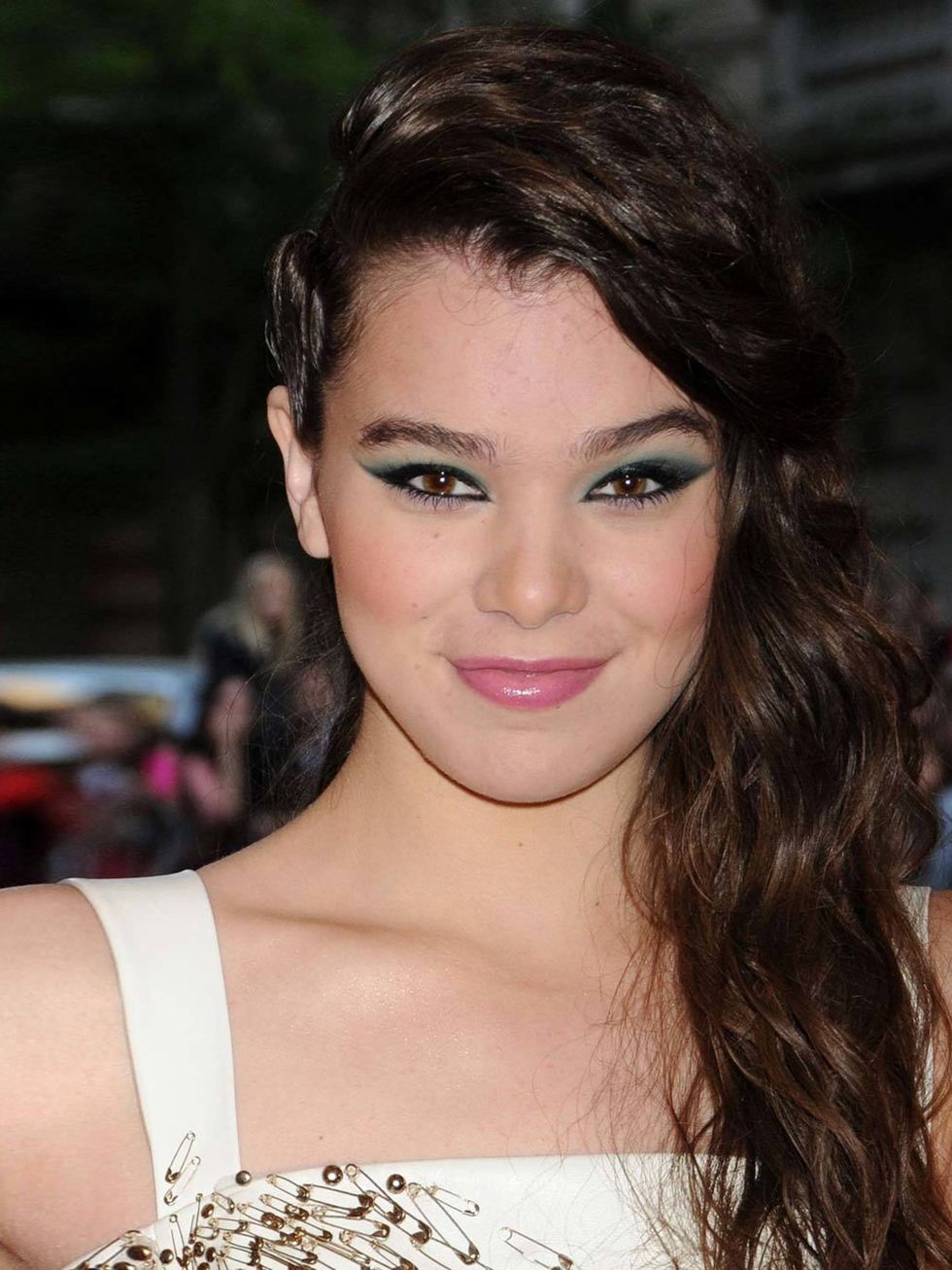 <p>Make like <a href="http://www.elleuk.com/star-style/celebrity-style-files/hailee-steinfeld">Hailee Steinfeld</a> and add a pop of pastel colour.</p>