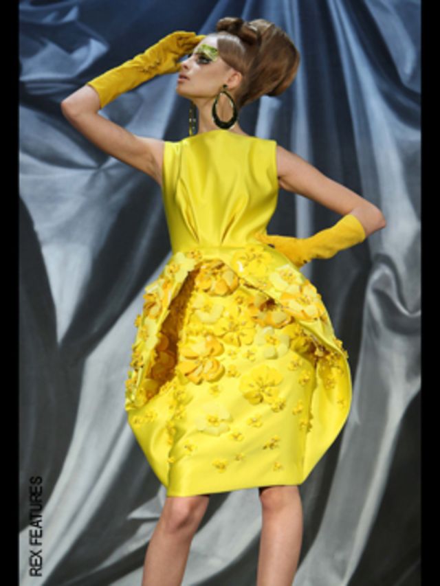 <p>  </p><p>We had feared that this season, Couture would be pared down, reflecting the belt-tightening pinch everyone is expecting to come. But Dior designer John Galliano was not bowing to that presure as he sent a mesmerising collection of exquisitely 