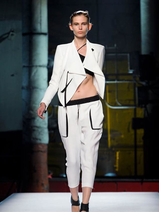 <p>They've been at the helm since 2007 and for their grand fashion week re-opening chose precisely the right raw location at Pier 57 to present this Richard Serra inspired minimalism. Of course. </p><p>Raw edges, a play on texture, layering, asymmetry and