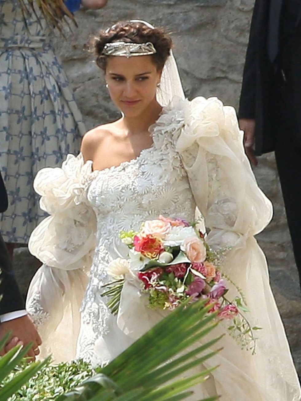 <p>Margherita Missoni at her wedding</p>