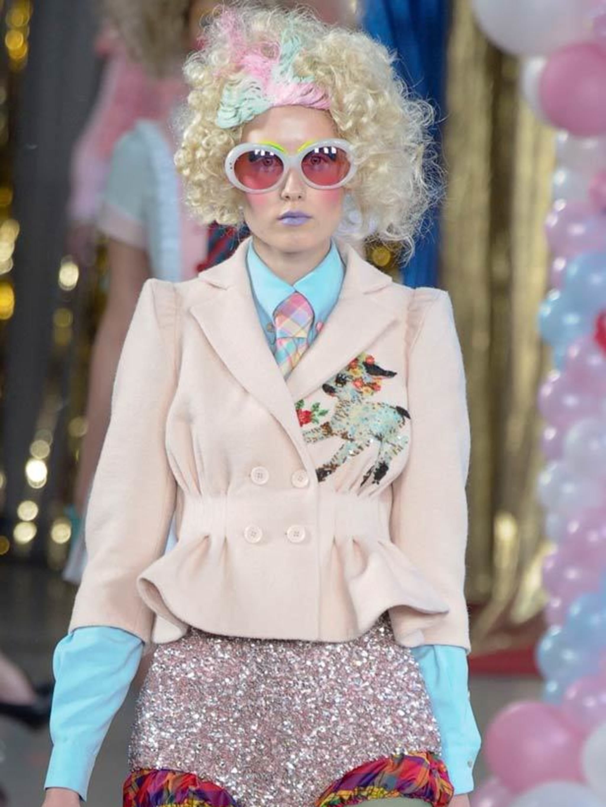 Meadham Kirchhoff's pantomime dame